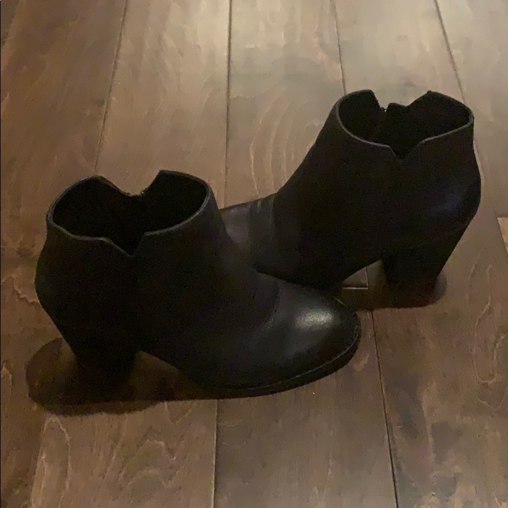 Black booties